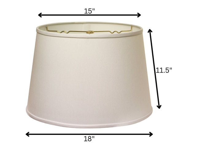 White No Slub Innsbruck Empire Lamp Shade