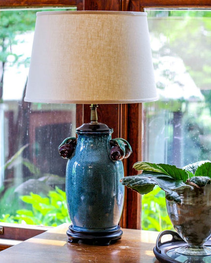 Beige Linen Empire Lamp Shade