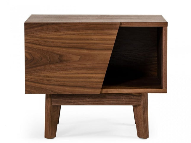 24" Wood One Drawer Nightstand