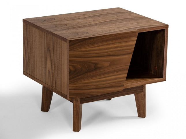 24" Wood One Drawer Nightstand