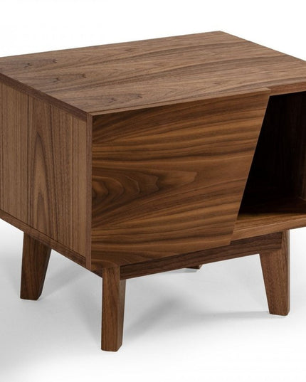 24" Wood One Drawer Nightstand