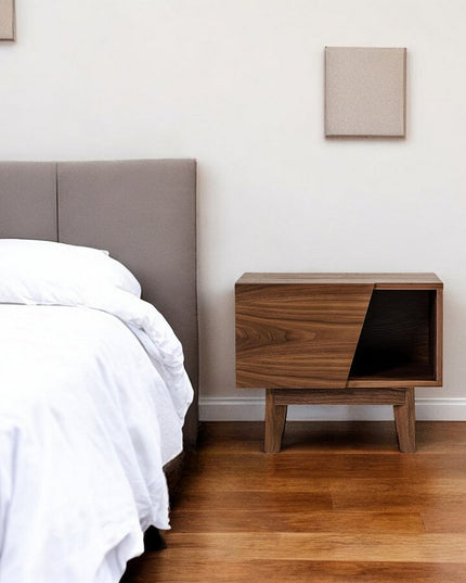 24" Wood One Drawer Nightstand