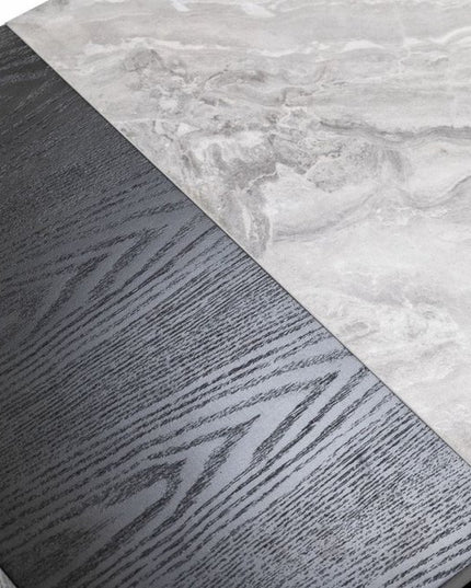 18" Wood Two Drawer Nightstand