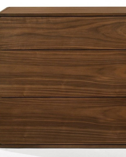 59" Walnut Solid Wood Six Drawer Double Dresser