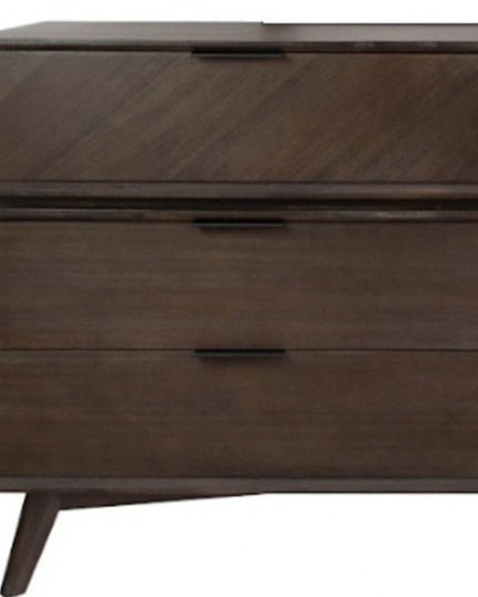 65" Acacia Solid Wood Six Drawer Double Dresser