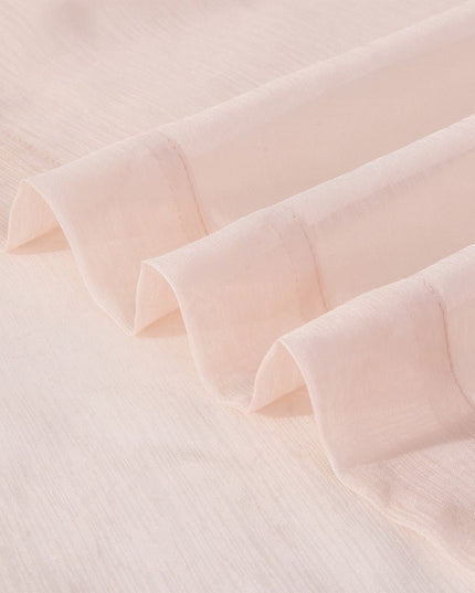 Set of Two 84"  Blush Solid Modern Window Panels