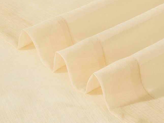 Set of Two 84"  Beige Solid Modern Window Panels