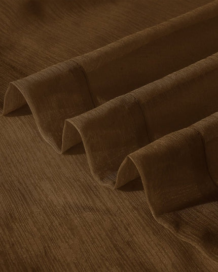 Set of Two 84"  Chocolate Solid Modern Window Panels