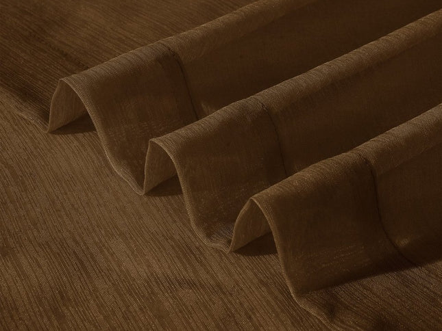 Set of Two 84"  Chocolate Solid Modern Window Panels