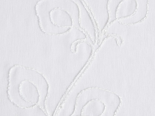 Set of Two 84"  Blush Boho Embroidered Window Panels