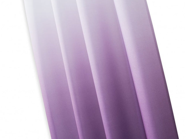 Set of Two 84"  Purple Ombre Window Curtain Panels