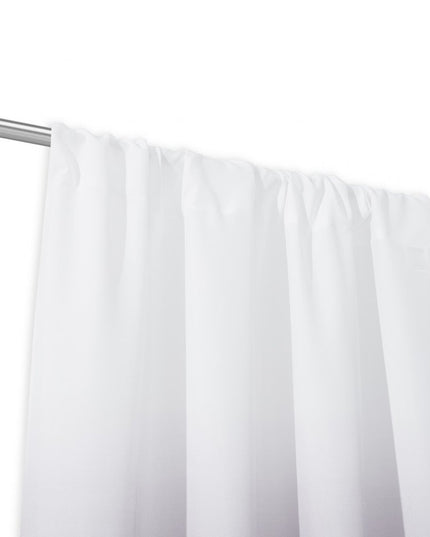 Set of Two 84"  Black Ombre Shades Window Panels