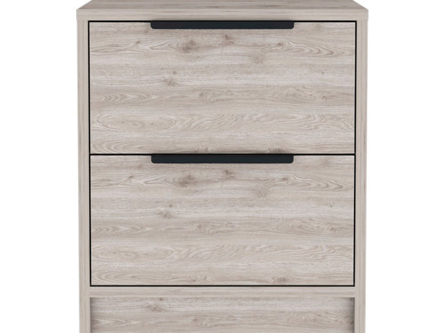 19" Wood One Drawer Nightstand