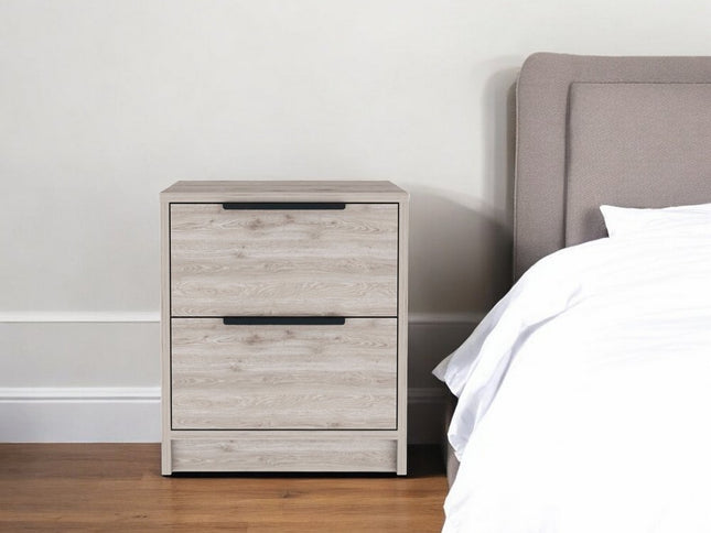 19" Wood One Drawer Nightstand