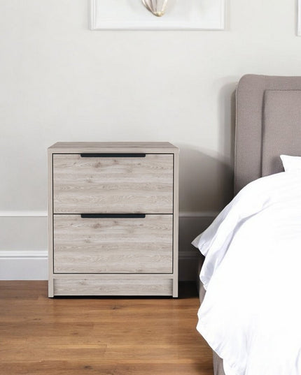 19" Wood One Drawer Nightstand