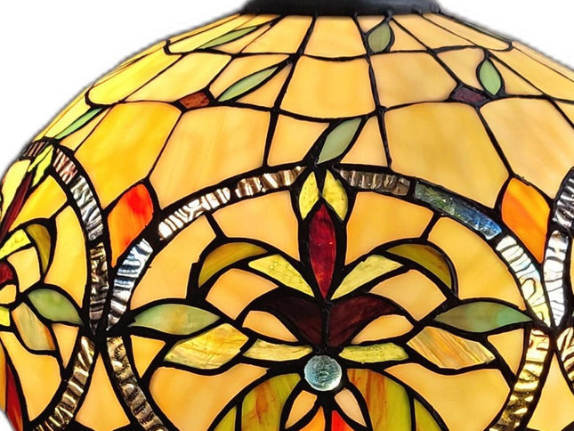 23" Dark Brown Metal Two Light Candlestick Table Lamp With White Shade