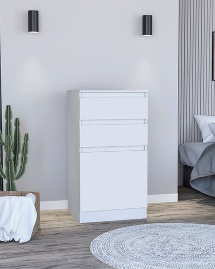 23" Dark Brown Two Drawer Standard Chest