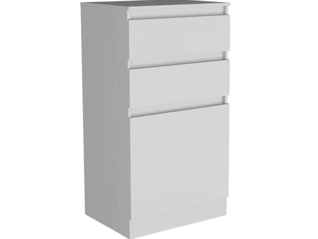 23" White Two Drawer Standard Chest