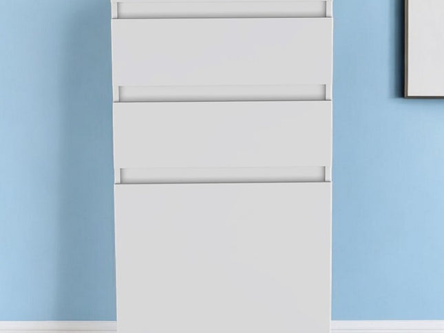 23" White Two Drawer Standard Chest