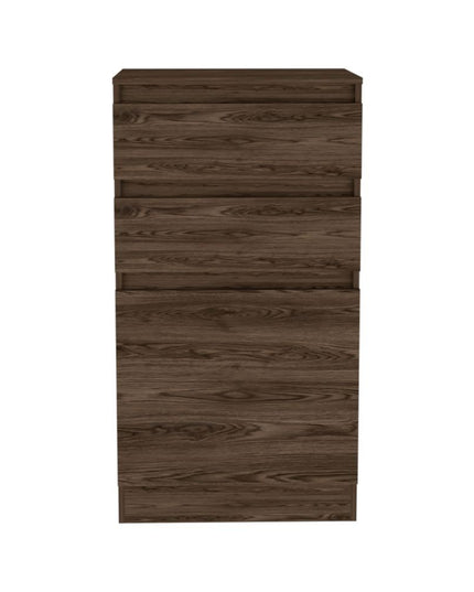 23" Dark Brown Two Drawer Standard Chest