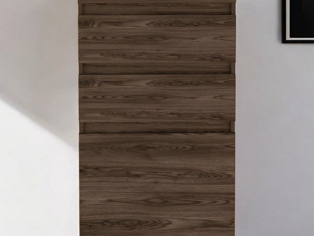 23" Dark Brown Two Drawer Standard Chest