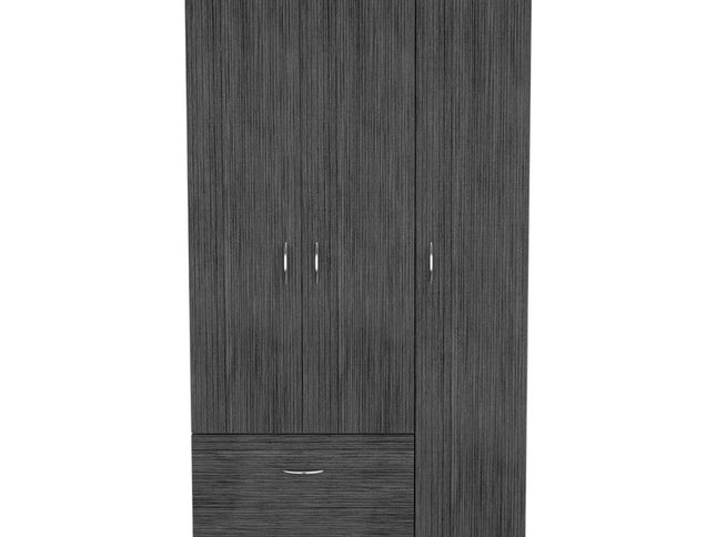 71" Light Oak Manufactured Wood Two Drawer Combo Dresser