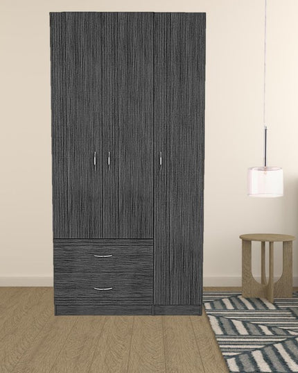 71" Light Oak Manufactured Wood Two Drawer Combo Dresser