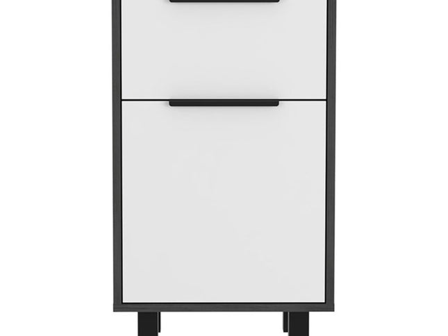 28" Wood One Drawer Nightstand