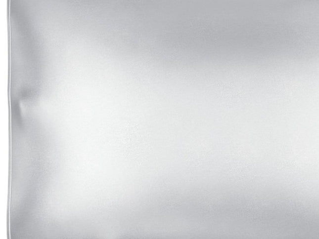 Silver Silk Open Ended Pillowcase