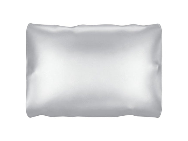 Silver Silk Open Ended Pillowcase
