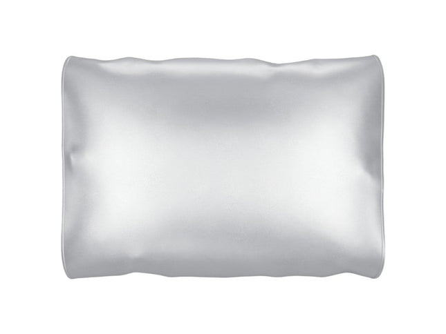 Silver Silk Open Ended Pillowcase