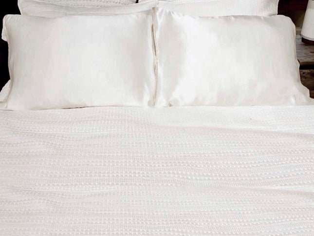 Ivory Silk Open Ended Pillowcase