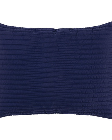 Indigo Geometric King Quilt