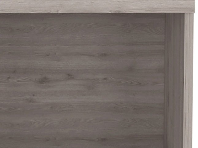 22" Light Gray Wood One Drawer Nightstand