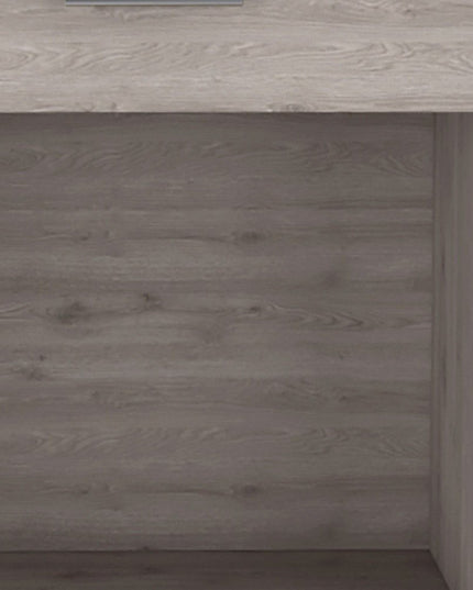 22" Light Gray Wood One Drawer Nightstand