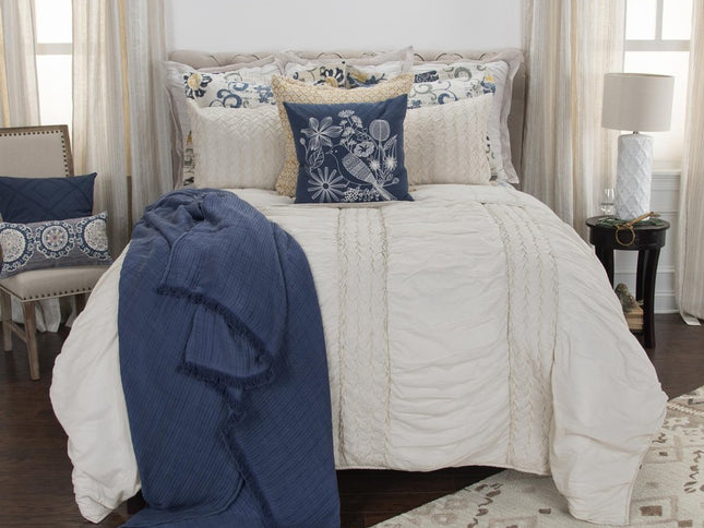 Ivory Geometric Quilt