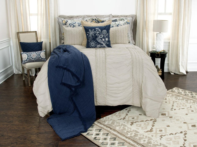 Ivory Geometric Quilt