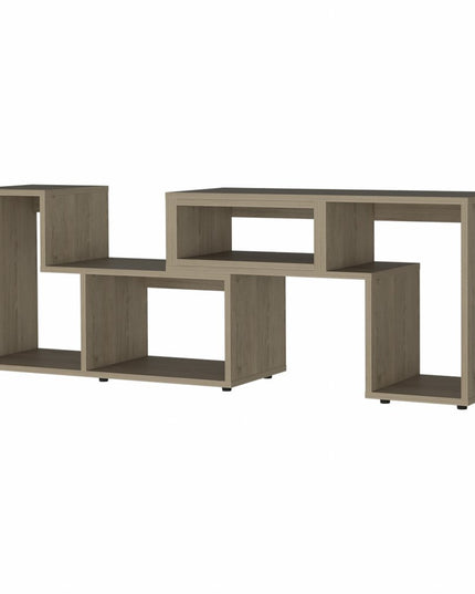 63" Open Shelving TV Stand