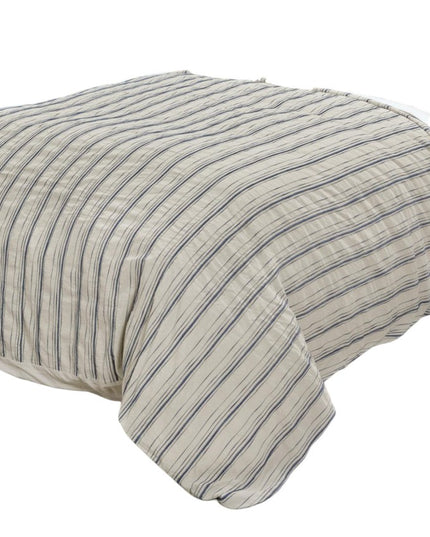 Natural King Linen 300 Thread Count Dry Clean Only Duvet Cover