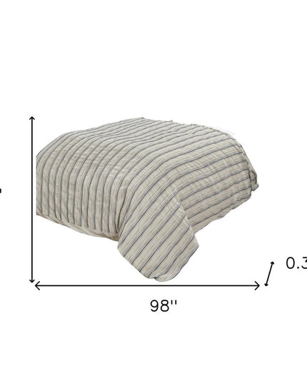 Natural King Linen 300 Thread Count Dry Clean Only Duvet Cover