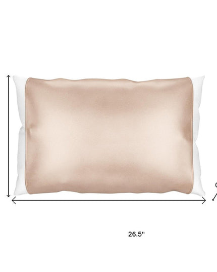 Champagne Silk Open Ended Pillowcase