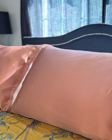 Bronze Silk Open Ended Pillowcase