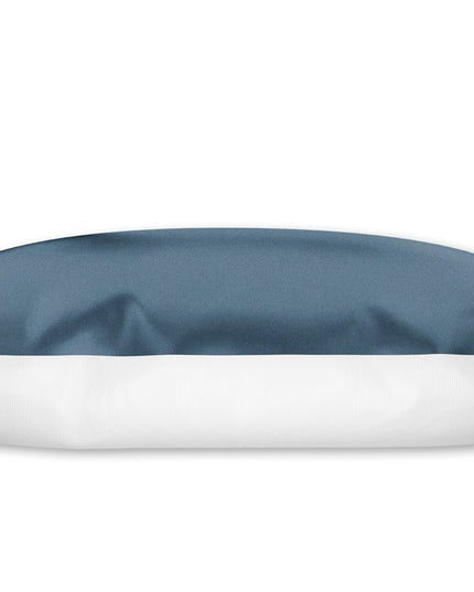 Blue Silk Open Ended Pillowcase