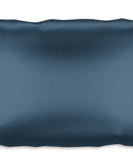 Blue Silk Open Ended Pillowcase