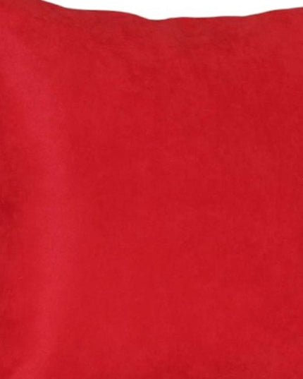 Set of Two 22" Red Throw Pillow Covers