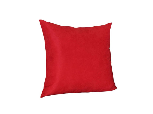 Set of Two 22" Red Throw Pillow Covers