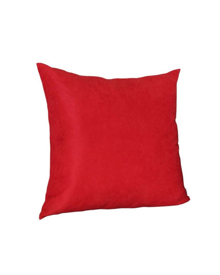 Set of Two 22" Red Throw Pillow Covers