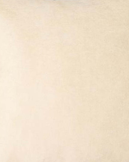 Set Of Two 22" X 22" Beige Polyester Zippered Pillow Cover