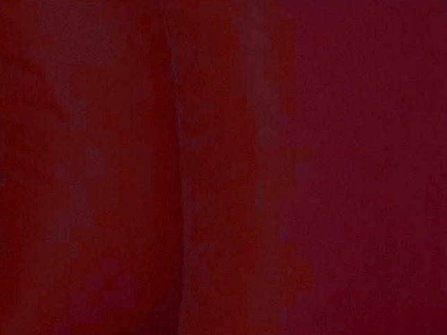 Set Of Two 26" X 26" Claret Red Polyester Zippered Pillow Cover