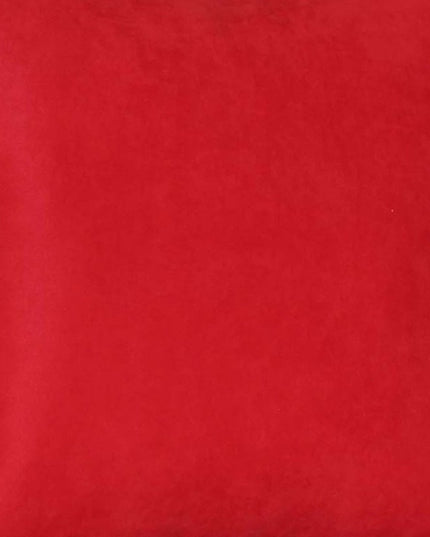 Set of Two 26" Red Euro Throw Pillow Covers